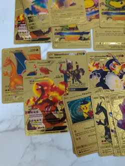 Pokemon Bulk 120 Card Lot 1st Halloween Holo Charizard Gold Foil Pikachu Mewtwo - Image 4