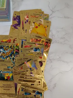 Pokemon Bulk 120 Card Lot 1st Halloween Holo Charizard Gold Foil Pikachu Mewtwo - Image 5