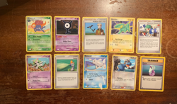 10 VINTAGE Pokemon Cards from Various Classic Sets!! - Image 1