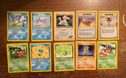 10 VINTAGE Pokemon Cards from Various Classic Sets!! - Image 1