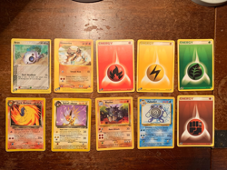 10 VINTAGE Pokemon Cards from Various Classic Sets!! - Image 1