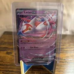 Pokemon TCG Latias ex S&V Surging Sparks 076/191 Ultra Holo Double Rare Card NM - Image 1