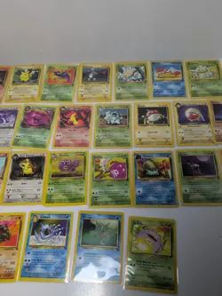 Pokemon Bulk Wotc 35 Card Vintage Card Collection Lot MP-NM, Rare No Duplicates - Image 3