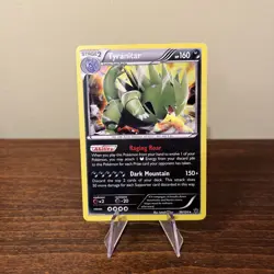 Tyranitar 56/124 Holo Rare XY Fates Collide Pokemon Card Near Mint - Image 1