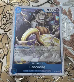 One Piece Card Game TCG Crocodile P-082 PRB-02 AUC - Image 1