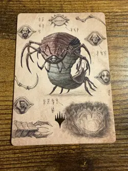 MTG Magic The Gathering Avatar Art Series Card 34/54 Koh the Face Stealer GOLD! - Image 1