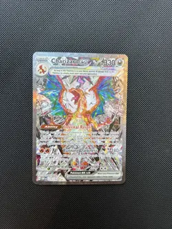 Pokemon TCG - Charizard EX Holo Card 223/197 Obsidian Flames SIR - Image 1