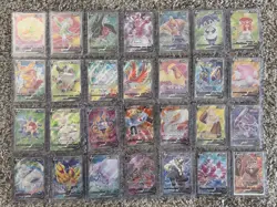 Pokemon TCG 28 Card Sword & Shield Era Full Art V Lot ALL NM - Image 1
