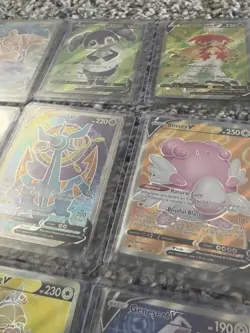 Pokemon TCG 28 Card Sword & Shield Era Full Art V Lot ALL NM - Image 4