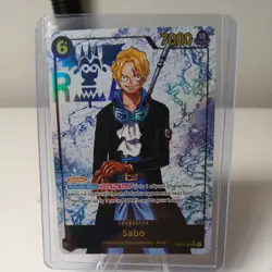 Sabo Alt Art ENGLISH SEC OP13-120 One Piece Carrying On His Will Card NM - Image 1