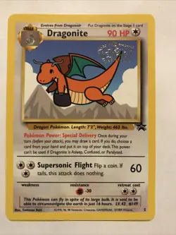Pokemon TCG Dragonite Black Star Promo Card #5 - Image 1
