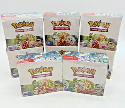 Lot of (8) Pokemon Card Game PTCG: S & V Base Set Booster Box Sealed - Image 1