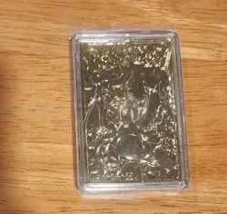 1999 Pokemon 23k Gold Plated Charizard Card Burger King Promo - Loose - Image 1