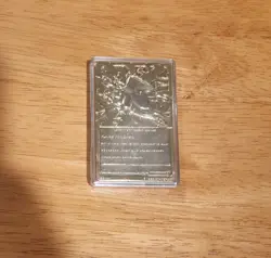 1999 Pokemon 23k Gold Plated Charizard Card Burger King Promo - Loose - Image 2