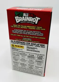 Panini Skifidol Italian Brainrot Trading Cards - Display Box of 24 Packs - New - Image 3