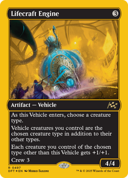 Lifecraft Engine (First-Place 497) FOIL Aetherdrift PLD Rare CARD ABUGames - Image 1