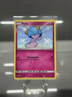 Ralts SV34/SV94 Hidden Fates Shiny Vault Holo Rare Pokemon Card NM/M Condition - Image 1