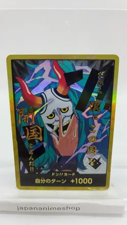 DON Card Yamato PRB-02 [Gold Frame] THE BEST vol.2 One Piece Japan - Image 1