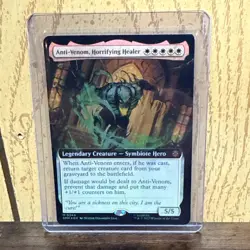 MTG Anti-Venom, Horrifying Healer (Extended Art) Spider-Man Foil - Image 1