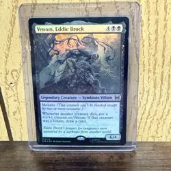MTG Venom, Eddie Brock Spider-Man: Eternal-Legal Foil - Image 1