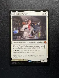 Peter Parker 10 MTG Marvel's Spider-Man Mythic Normal NM - Image 1