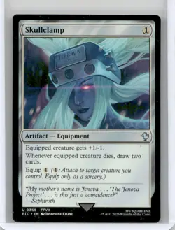 Skullclamp #355 Commander: FINAL FANTASY Near Mint or Better W/Tracking - Image 1