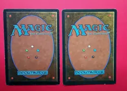 Magic the Gathering MTG Revised ANIMATE DEAD X 2 MP U 1994 Vintage! - Image 3