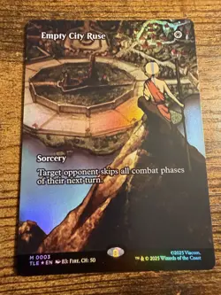 MTG Magic The Gathering Avatar Empty City Ruse Eternal-Legal Mythic Foil - Image 1