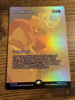 MTG Magic The Gathering Avatar Fevered Visions Eternal-Legal Mythic Foil - Image 1