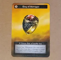 Sorcery Contested Realm - Ring of Morrigan - NM - Image 1