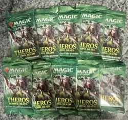 10 - Magic The Gathering MTG THEROS BEYOND DEATH Collector Edition Booster PACKS - Image 1