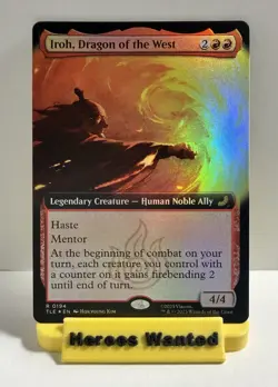 Iroh, Dragon of the West Foil (Extended Art) R Avatar: The Last Airbender: Etern - Image 1