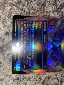 Sphinx of Forgotten Lore (Borderless) Foundations Foil - Image 3