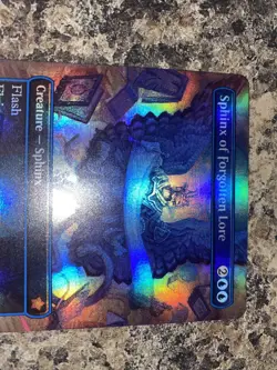Sphinx of Forgotten Lore (Borderless) Foundations Foil - Image 4