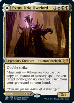 Extus, Oriq Overlord / Awaken the Blood Avatar FOIL Strixhaven PL - Image 1