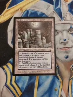 City of Shadows MTG The Dark Rare Land Slightly Played x1 GG6 - Image 3