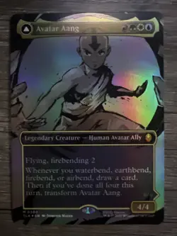 Avatar Aang (Borderless) Avatar: The Last Airbender Foil - Image 1