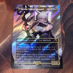 Y’shtola, Night’s Whisper X1 Mtg Final Fantasy Nm Foil Borderless Surge 0215 - Image 1