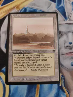 Karakas MTG Legends Uncommon Legendary Land Slightly Played x1 GG1 - Image 1