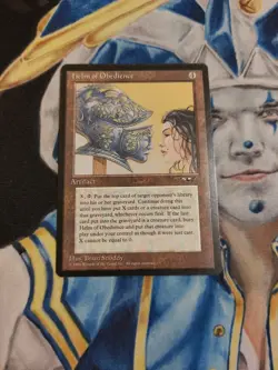 Helm of Obedience MTG Alliances Rare Artifact Near-Mint to Mint x1 GG2 - Image 1