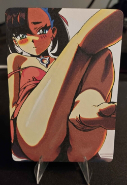 Marnie Full Art Goddess Story Pokemon Anime Waifu Trading Card - Image 1