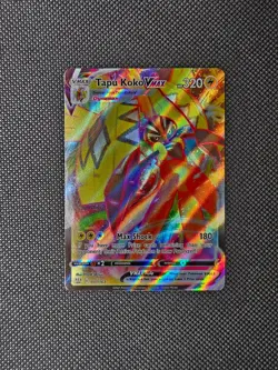 Pokemon TCG Tapu Koko Vmax 051/163 Battle Styles Holo Rare NM - Image 1