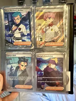 Pokemon Full Art Trainer Lot Of 32 Skyla Irida Cynthia Team Binder NM - Image 5