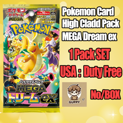 Pokemon Card High Class Pack MEGA Dream ex 1 Pack set No/Box Japanese PSL - Image 1