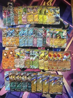 Pokemon Bulk Lot of 45 ex RR Double Rare Set Japanese Card TCG sv8a sv9 sv9a - Image 1