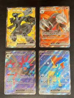 Pokemon Black Bolt And White Flare Ex Lot of 4 (NM/Pack Fresh) - Image 1