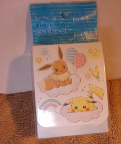 Pokemon Center Card Sleeves PIKACHU EIEVUI-NEW - Image 1