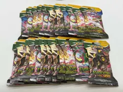 Lot of (24) Pokemon TCG SV Evolving Skies Sleeved Booster Packs SEALED - Image 1