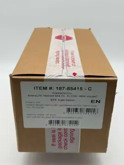 Pokemon Paradox Rift PC Exclusive Elite Trainer Box ETB SEALED CASE - Image 1