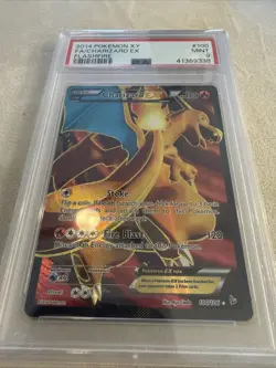 Charizard EX - Full Art Holo XY Flashfire #100 PSA 9 2014 Pokemon 100/106 SALE ! - Image 2